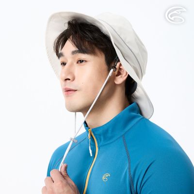 ADISI 輕量Xpore-3L防水高透氣反光中盤帽 AH26016 羊灰米 (M-XL)｜微多孔膜 超撥水 防風 防水 防潑水 防水帽