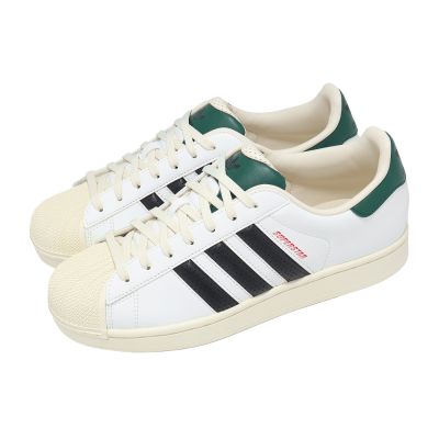 adidas 愛迪達 休閒鞋 Superstar II 男鞋 白 黑 綠 復古 皮革 貝殼頭 JP9188