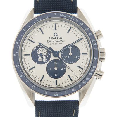 OMEGA 歐米茄 超霸系列史諾比銀50週年紀念腕錶(310.32.42.50.02.001)x42mm