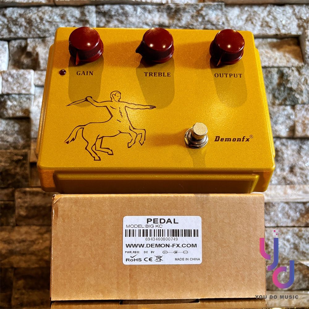 Demonfx Big KC KLON CENTAUR 破音人頭馬效果器電吉他金馬| 合成器