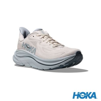 HOKA ONE ONE Clifton 10 Wide 女 路跑鞋 霧石灰/礦巖藍 HO1162050GRTM