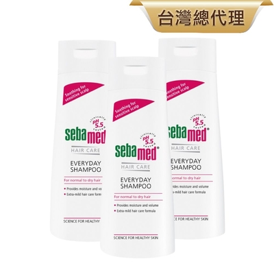 sebamed施巴 溫和洗髮乳400ml三入組