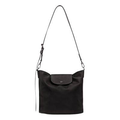 LONGCHAMP Le Pliage Xtra 牛皮 肩揹袋 肩背包 斜背包 水桶包 黑色 10341987001