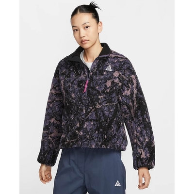 NIKE 耐吉 女保暖外套-紫黑白 AS W ACG TFADV WNDPF CG FZ AOJ-FV7340573