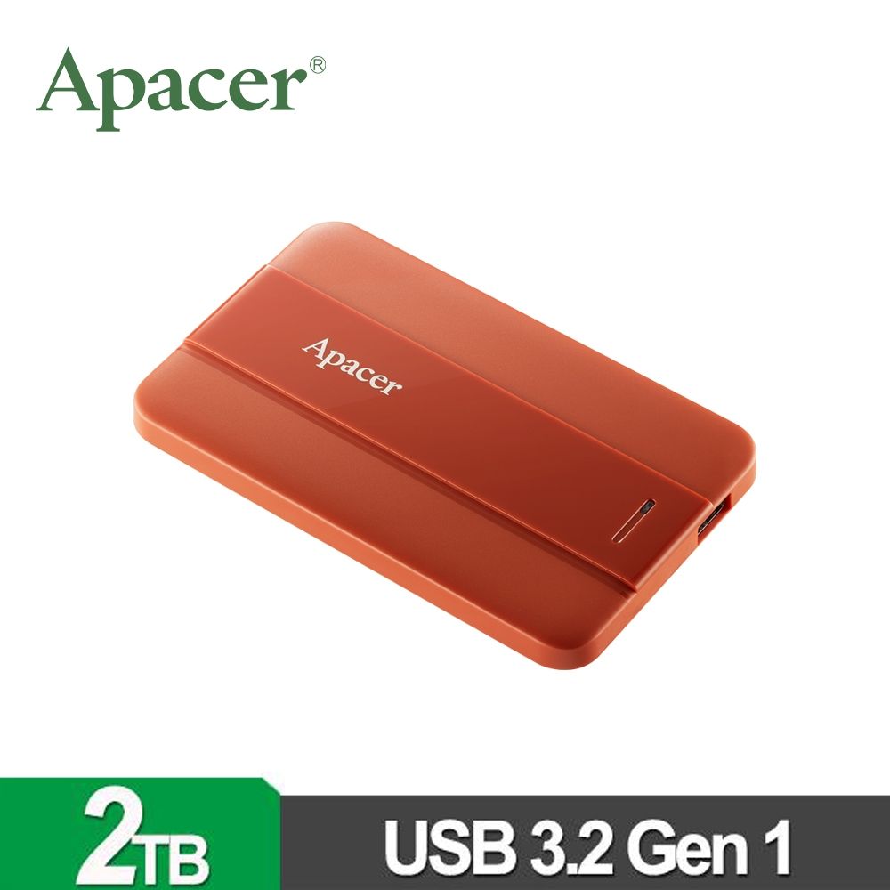 宇瞻 Apacer AC237 2TB (焦糖橘) 2.5吋行動硬碟
