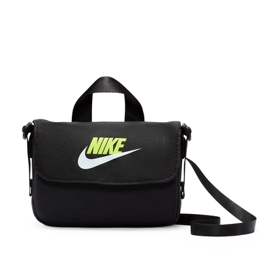 NIKE 側背包 斜背包 小包 運動包 童包 Y NK CROSSBODY- MTRL 黑 FQ5815-010