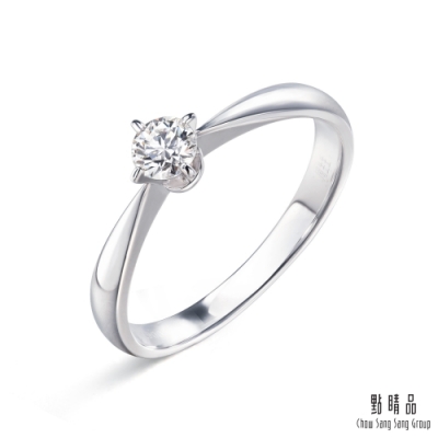 點睛品 GIA30分18K金鑽戒