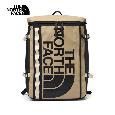 【The North Face 官方旗艦】北面男女款棕色舒適背負大容量休閒後背包｜3KVRFZI 筆電包/登山包