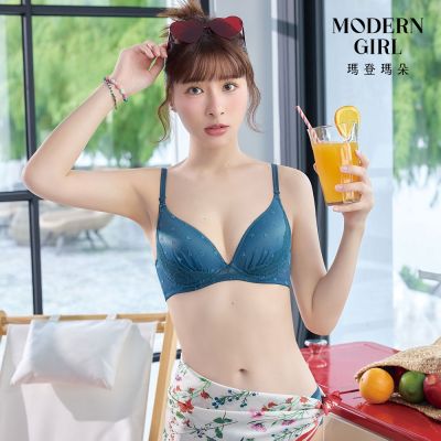 瑪登瑪朵 Magic Secrets  幸運魔法HI-Ｑ棉內衣 B-E罩杯(魅影綠)