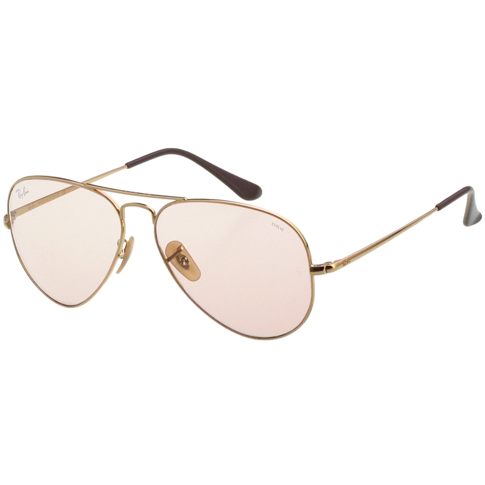 RAY BAN EVOLVE變色系列太陽眼鏡(金色)RB3689-001 | 太陽眼鏡/墨鏡