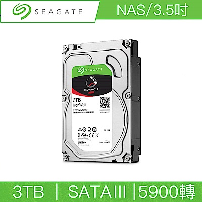 ST3000VN007 3TB Seagate IRONWOLF 3台 Amazon.com: Seagate IronWolf 3TB NAS Internal Hard Drive HDD