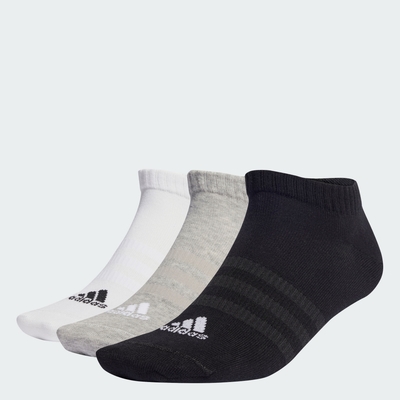 【adidas 愛迪達】 腳踝襪 3 雙入 男/女 IC1337