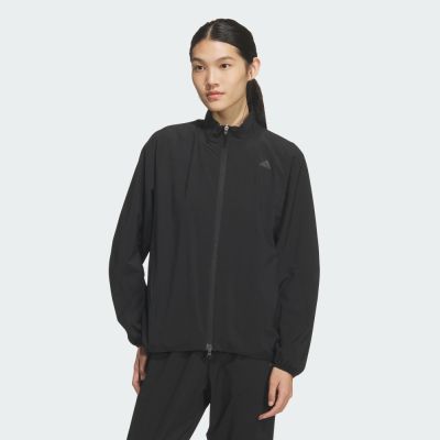 【adidas 愛迪達】 TRAINING ESSENTIALS PLUS 運動外套 吸濕排汗 女 KE9131
