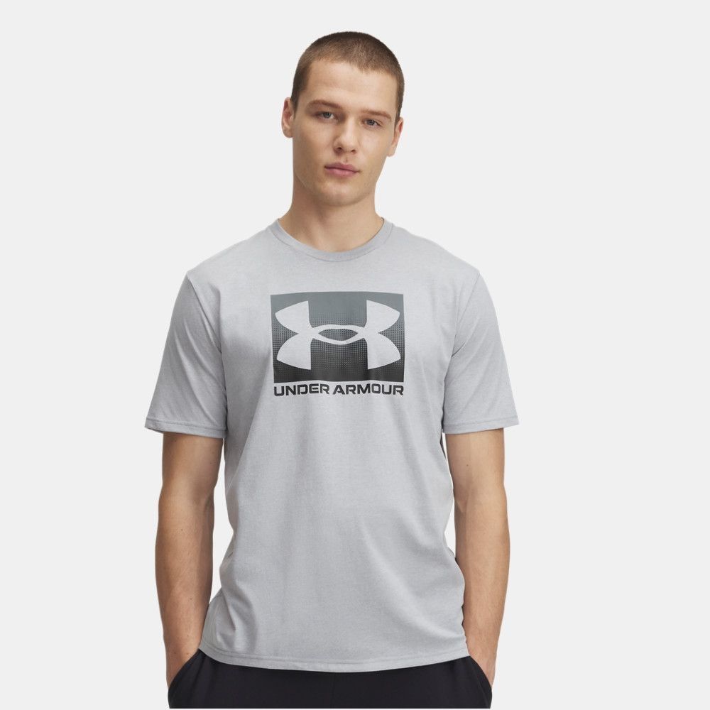 【UNDER ARMOUR】UA 男 BOXED SPORTS UPDATED 短袖T-Shirt 多款任選 (灰)