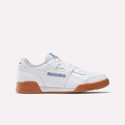 Reebok 銳步 Workout Plus [100244983] 男 運動休閒鞋 舒適 白 藍