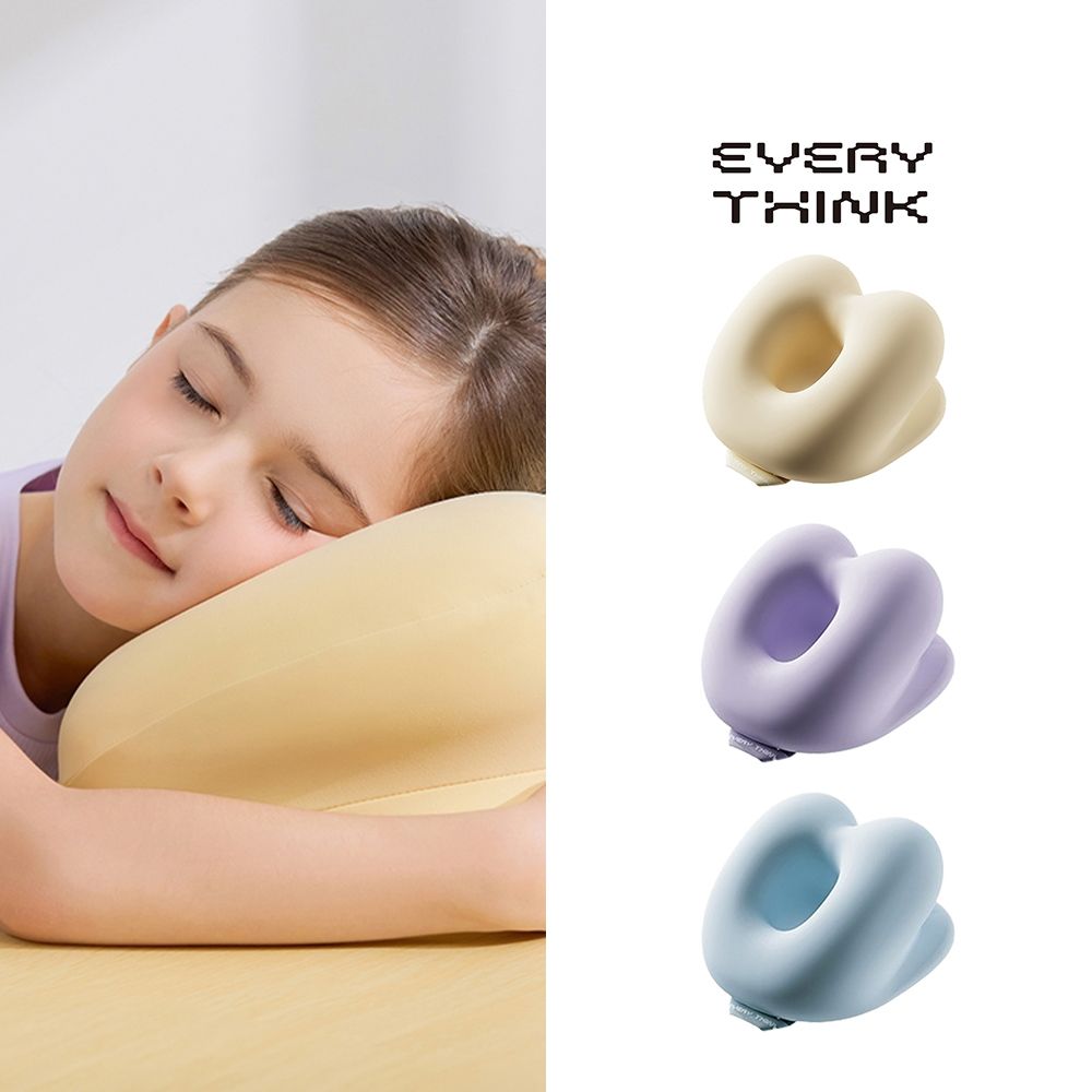 【EVERY THINK】台灣總代理 心動趴趴枕 中空透氣不悶熱 環抱入眠更安心