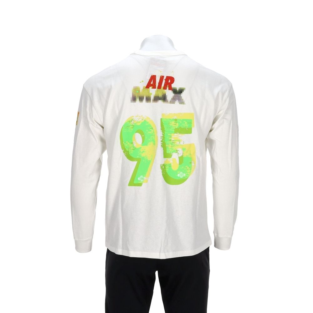 Nike As M Nsw Fam Reunion Ls Tee 長袖男款白色印花薄T IQ3976-100