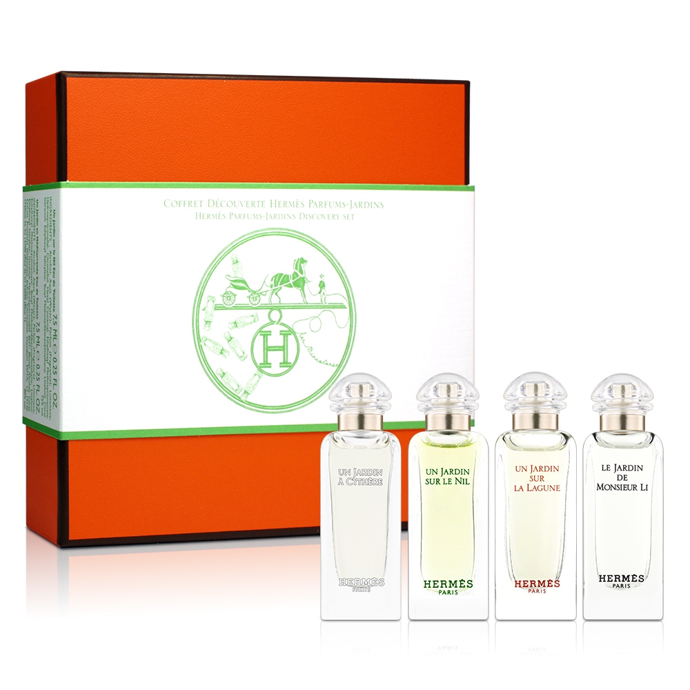 HERMES 愛馬仕4入小香水禮盒7.5ml*4入| HERMES | Yahoo購物中心