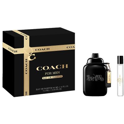 Coach For Men 時尚曜黑男性淡香精禮盒 (60ml + 7.5ml - 原廠公司貨)