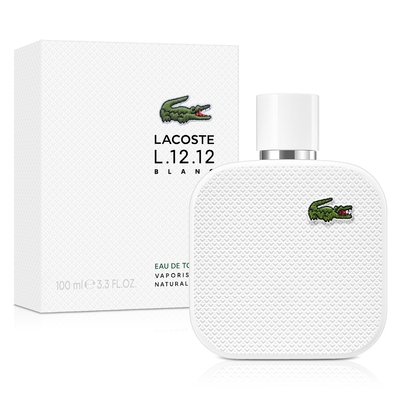 LACOSTE 經典純白男性淡香水100ml