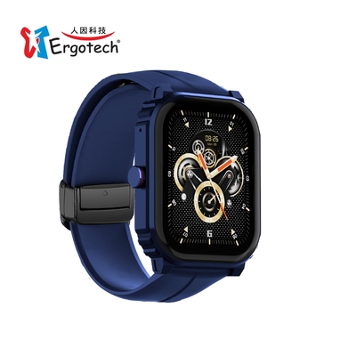 人因科技 人因SW210 2.01吋5ATM游泳心率血氧藍牙通話腕錶