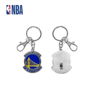 NBA 球隊logo鑰匙圈 勇士隊 藍色系-NBA-KC220047
