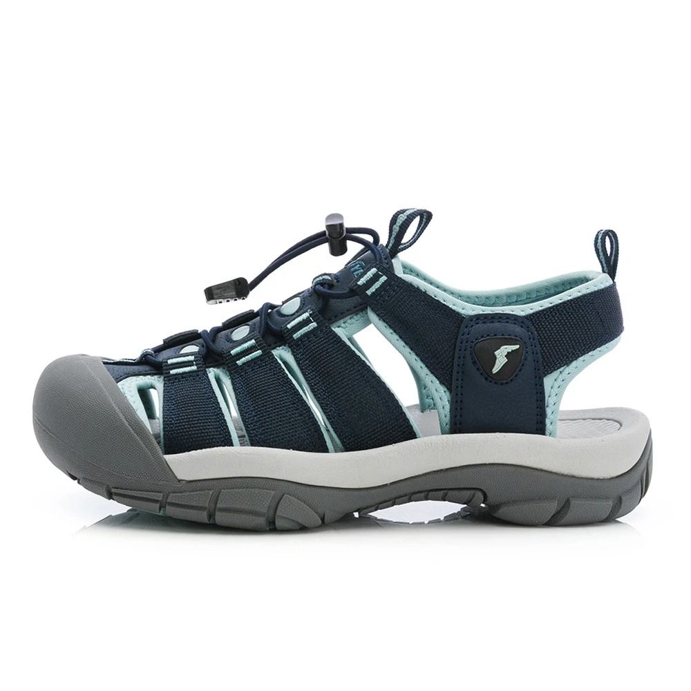 【GOODYEAR 固特異】希洛-束扣運動護趾涼鞋/女鞋 防踢撞 藍色(GAWS62626) (藍色)