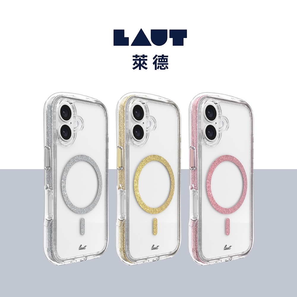 LAUT 萊德 iPhone 16 Plus 磁吸360氣墊軍規耐衝擊保護殼