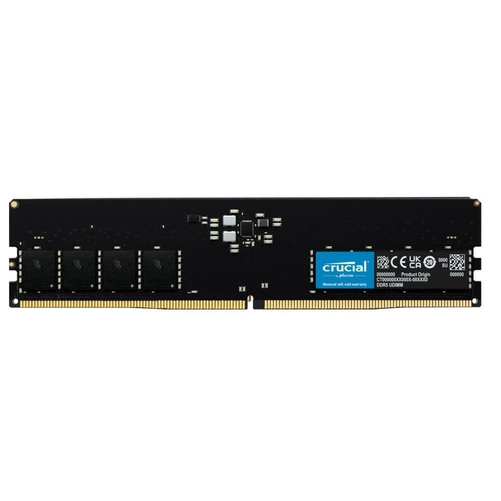 Micron 美光Crucial DDR5 5600 8GB 桌上型記憶體(CT8G56C46U5) (工業泡