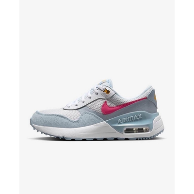 NIKE AIR MAX SYSTM (GS) 男女大童休閒鞋-白藍粉-DQ0284113