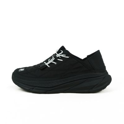 Fila 斐樂 Quilted [1-C346A-001] 男 休閒鞋 懶人鞋 麵包鞋 套入式 無鞋帶 黑