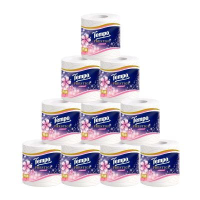 Tempo 閃鑽4層捲筒衛生紙 (櫻花/水梨花/水蜜桃/無香/藍風鈴/Miffy限定版無香) 27捲/箱