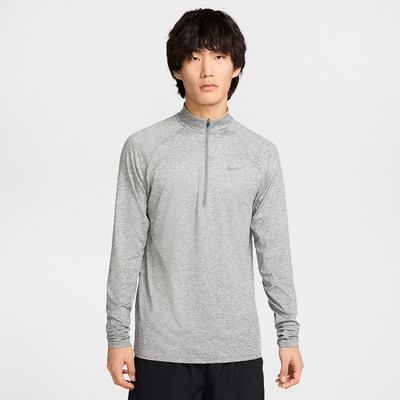 NIKE 長袖上衣男AS M NK DF STRIDE HZ MIDLAYER 灰HV2181-084