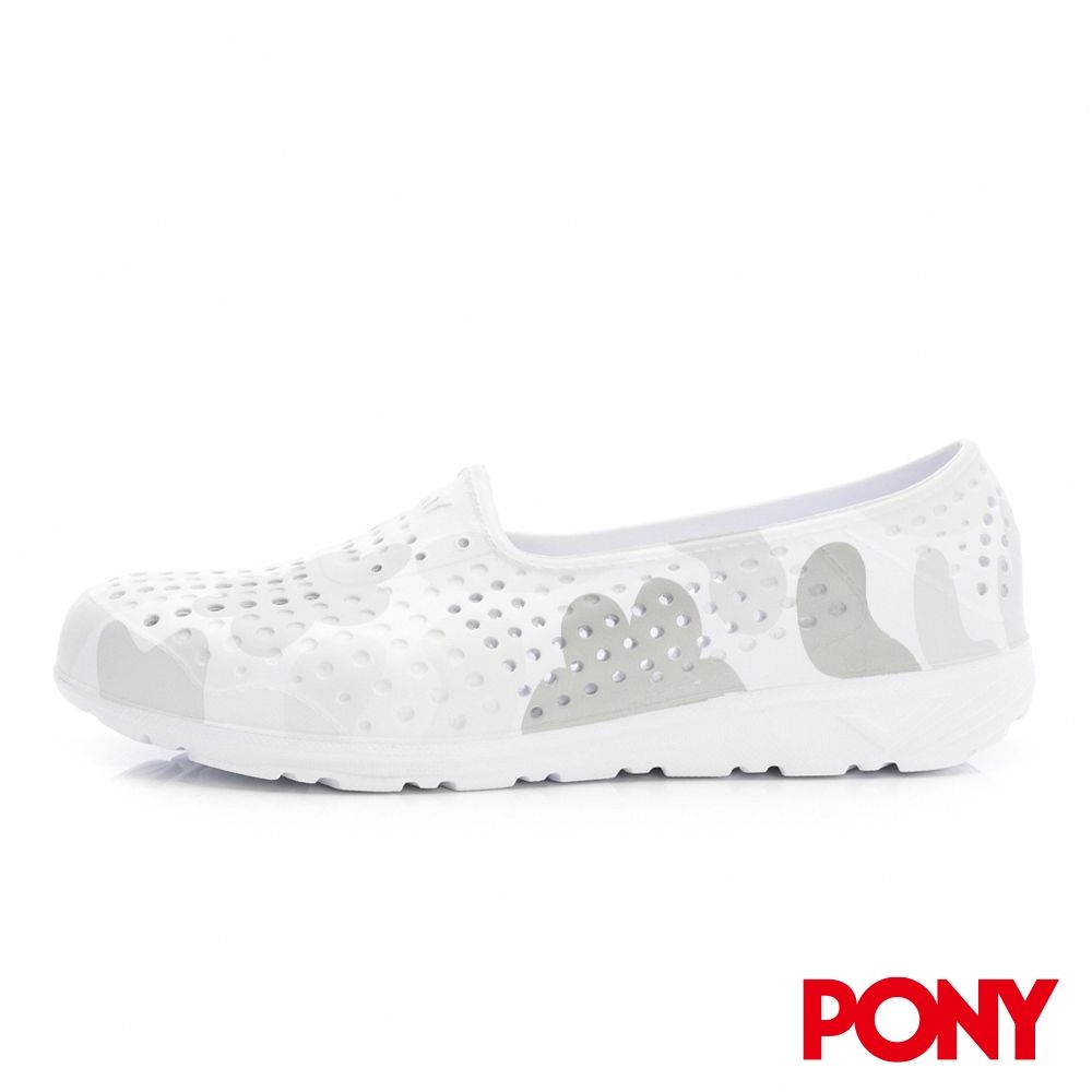 【PONY】TROPIC 輕量休閒鞋 洞洞鞋 女 防水 透氣 洞洞鞋 雨鞋 - 雲漫步 兩色 (大地漫)
