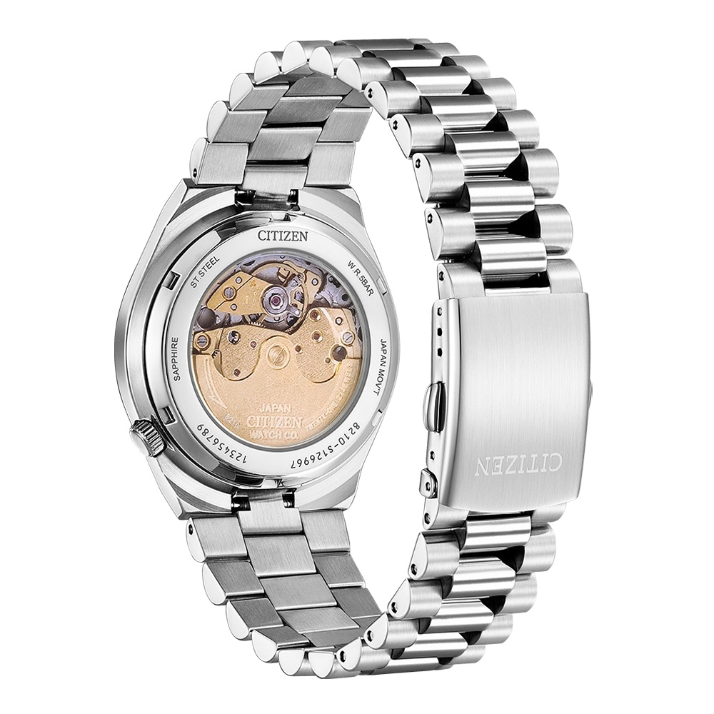 辰砂 CITIZEN星辰噴砂設計自動上鍊機械錶40mm/NJ0151-88L | 機械錶| Yahoo