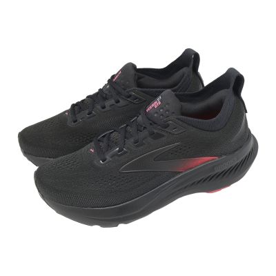 Brooks 慢跑鞋 Glycerin GTS 23 2E 寬楦 男鞋 黑 甘油系列 氮氣 1105032E088
