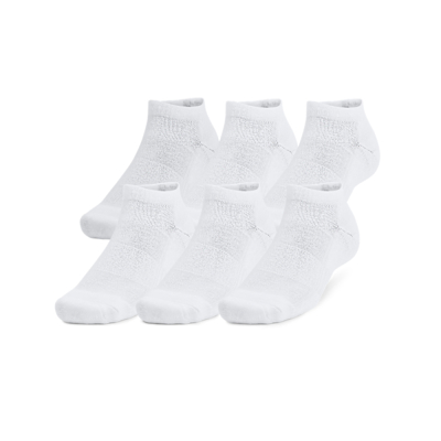 【UNDER ARMOUR】UA 男女同款 Training Cotton 短襪(6入) 1386316-100