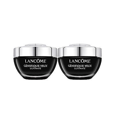 LANCOME蘭蔻 超極限肌因撫紋眼霜 20ml 2入