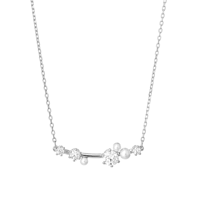 SWAROVSKI施華洛世奇 Constella 水晶珍珠項鍊
