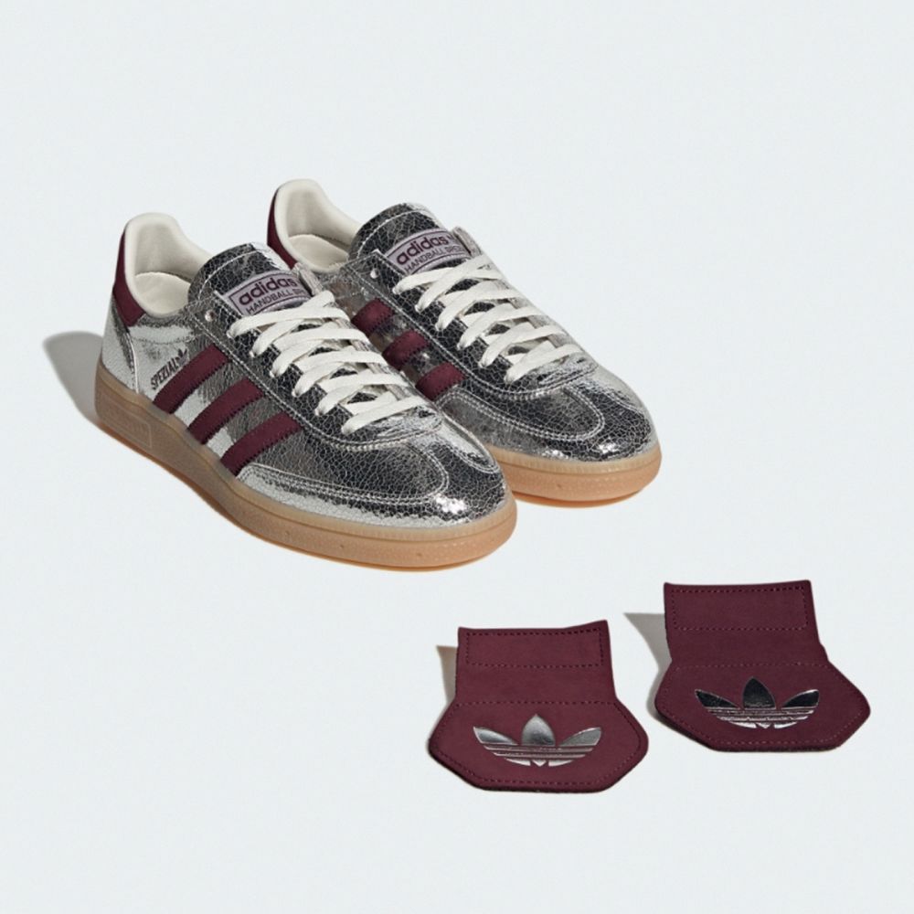 adidas 愛迪達休閒鞋Handball Spezial LT W 女鞋銀德訓鞋復古KK4447