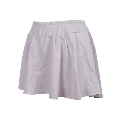 MIZUNO 女羽球短褲裙-慢跑 訓練 美津濃 羽球 72TBC71267 淺藕白