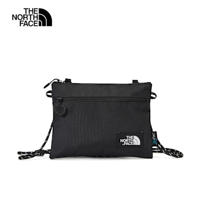 【The North Face 官方旗艦】 北面男女款黑色休閒單肩包｜8DJQKX7 斜背包