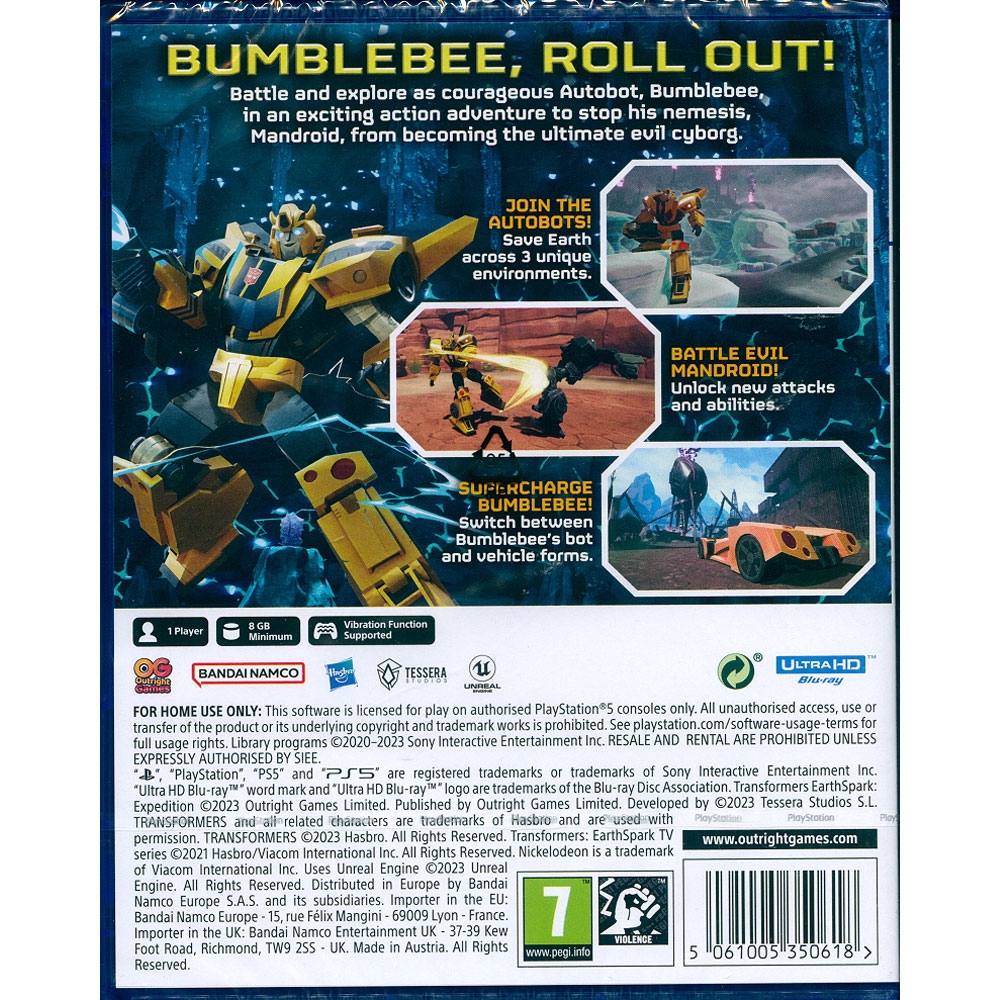 變形金剛：地球火種―征戰 Transformers Earthspark - PS5 中英日文歐版 | PS5 遊戲軟體 | Yahoo購物中心