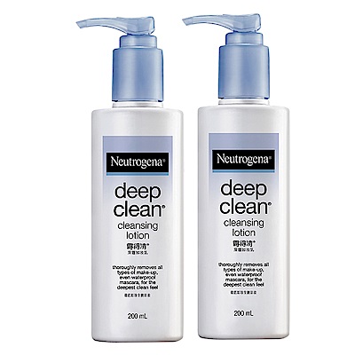 Neutrogena 露得清 深層卸妝乳 200ml 2入組