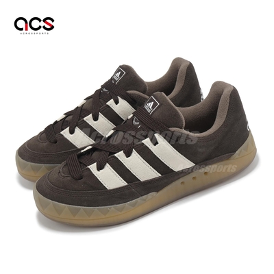 adidas 休閒鞋 Adimatic 男鞋 棕 米白 膠底 復古 麂皮 板鞋 愛迪達 ID3947