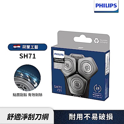 【PHILIPS飛利浦】SH71/51電鬍刀替換刀頭