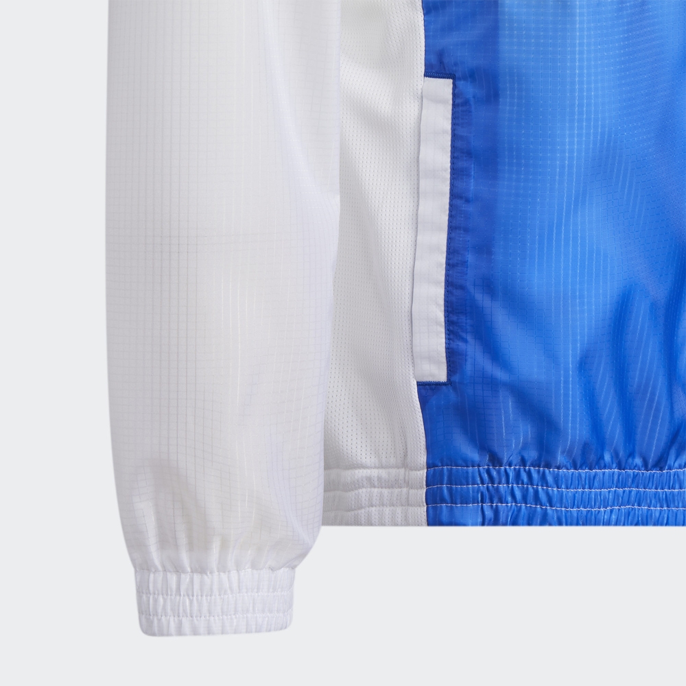 adidas 愛迪達】 LOGO 風衣外套童裝HE2562 上衣| Yahoo購物中心