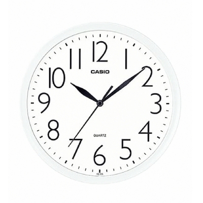 【CASIO】新版清晰放大數字經典圓形/方掛鐘(IQ-05/IQ-06系列) 