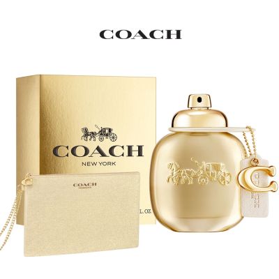 【COACH】時尚閃耀女性香精50ml(贈手拿包)
