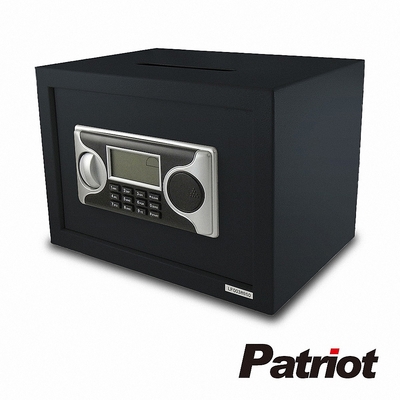 PATRIOT愛國者 愛國者 電子密碼投幣式三栓保險箱 25LA-D (黑色)